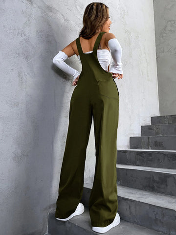 1pc Flap Pocket Overalls 1pc Flap Pocket Overalls