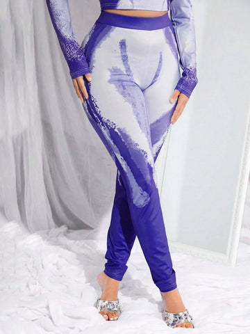 SXY Graphic Print Leggings SXY Graphic Print Leggings