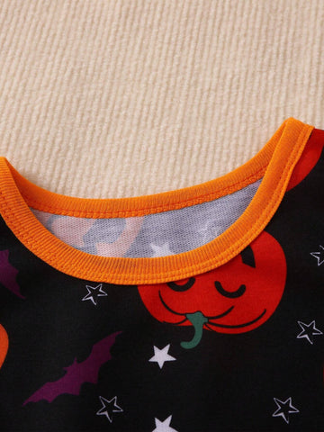 1pc Girls Halloween Black Long Sleeve Mesh Tulle Dress, Fall/Winter 1pc Girls Halloween Black Long Sleeve Mesh Tulle Dress, Fall/Winter