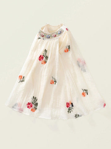 1pc Halter Neck Vest Dress, New Children Luxury Chiffon Princess Dress For Summer 1pc Halter Neck Vest Dress, New Children Luxury Chiffon Princess Dress For Summer