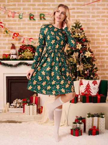 1pc Men's Fleece Crewneck Sweatshirt With Grey Ribbed Trim, Santa Claus Graphic Print And Contrast Color Blocking Design, Casual Comfortable Pullover For Christmas And Winter Wear 1pc Men's Fleece Crewneck Sweatshirt With Grey Ribbed Trim, Santa Claus Graphic Print And Contrast Color Blocking Design, Casual Comfortable Pullover For Christmas And Winter Wear