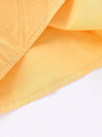 1pc Sweet Girls Peter Pan Collar Butterfly Decor Long Sleeve Shirt, Spring & Autumn 1pc Sweet Girls Peter Pan Collar Butterfly Decor Long Sleeve Shirt, Spring & Autumn