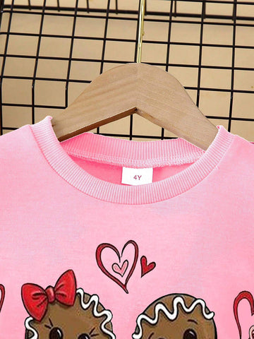 2pcs Christmas Outfit For Girls, Bear Print Long Sleeve Sweatshirt & Bell-Bottom Pants Set, Casual, Suitable For Autumn/Winter 2pcs Christmas Outfit For Girls, Bear Print Long Sleeve Sweatshirt & Bell-Bottom Pants Set, Casual, Suitable For Autumn/Winter