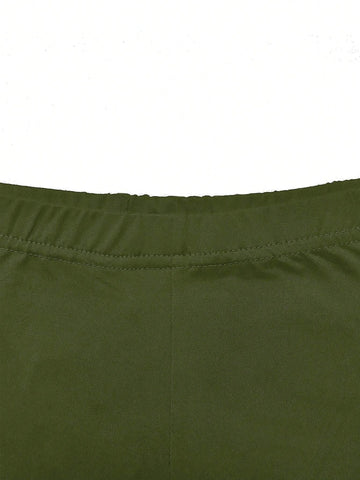 2pcs Women Contrast Stripe Round Neck Fitted Top And Pants Casual Suit For Autumn 2pcs Women Contrast Stripe Round Neck Fitted Top And Pants Casual Suit For Autumn