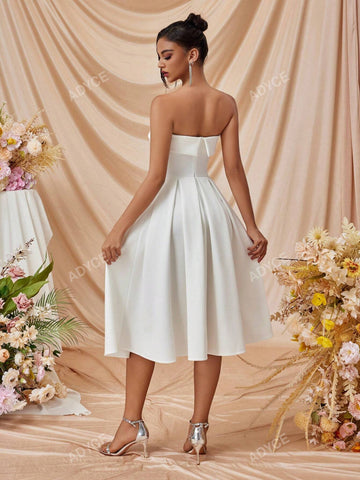 ADYCE Women's Backless A-Line Party Dress, Fashion Charm Cocktail Gown ADYCE Women's Backless A-Line Party Dress, Fashion Charm Cocktail Gown