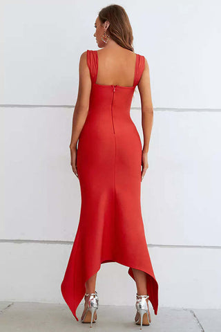 Alayah Red Bandage Maxi Dress Alayah Red Bandage Maxi Dress