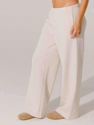 Aralina Relaxed Mid-Rise Elastic Waist Straight Leg Trackpant Aralina Relaxed Mid-Rise Elastic Waist Straight Leg Trackpant