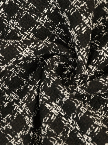 Aveloria Modichic French Elegant Tweed Fashion Versatile Round Neck Waist Hollow Out Waist Long Sleeve Short Women Dress Aveloria Modichic French Elegant Tweed Fashion Versatile Round Neck Waist Hollow Out Waist Long Sleeve Short Women Dress