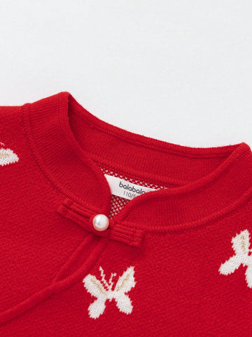 Balabala Balabala Girls' Princess Dress, 2025 Spring New Year With Tulle Balabala Balabala Girls' Princess Dress, 2025 Spring New Year With Tulle