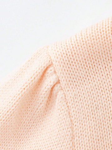 Balabala Young Girl' Sweater Girls' Stylish Sweet Embroidered Knitted Sweater Autumn Winter High Neck Bottoming Top Balabala Young Girl' Sweater Girls' Stylish Sweet Embroidered Knitted Sweater Autumn Winter High Neck Bottoming Top