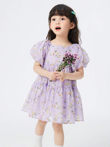 Balabala Children's Skirt, Girls' Fashionable Summer Dress, Kids' Baby Dress, Cute And Sweet Floral Dress Balabala Children's Skirt, Girls' Fashionable Summer Dress, Kids' Baby Dress, Cute And Sweet Floral Dress