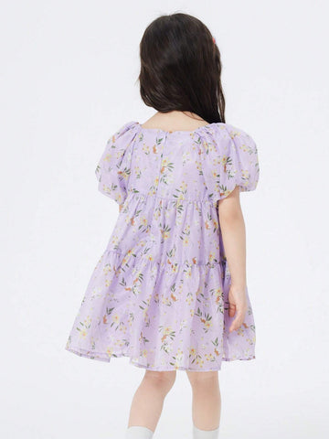Balabala Children's Skirt, Girls' Fashionable Summer Dress, Kids' Baby Dress, Cute And Sweet Floral Dress Balabala Children's Skirt, Girls' Fashionable Summer Dress, Kids' Baby Dress, Cute And Sweet Floral Dress