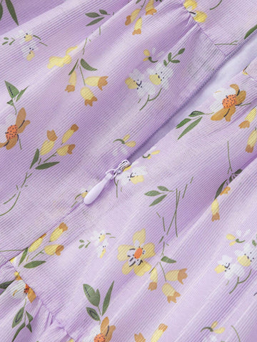 Balabala Children's Skirt, Girls' Fashionable Summer Dress, Kids' Baby Dress, Cute And Sweet Floral Dress Balabala Children's Skirt, Girls' Fashionable Summer Dress, Kids' Baby Dress, Cute And Sweet Floral Dress