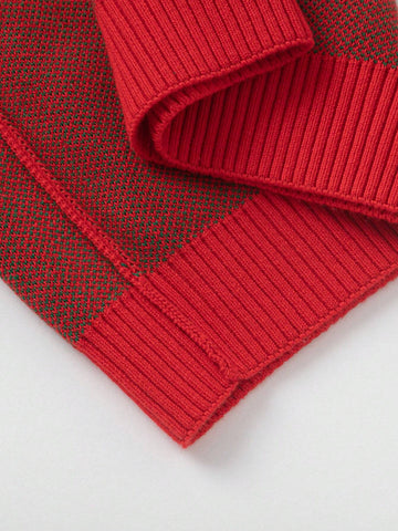 Balabala Young Girl' Christmas Sweater Boys' Girls' Autumn/Winter 2024 New Loose Pullover Balabala Young Girl' Christmas Sweater Boys' Girls' Autumn/Winter 2024 New Loose Pullover