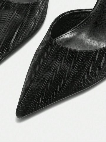 Pointed Toe High Heel Black Elegant Women High Heel Shoes For Christmas Pointed Toe High Heel Black Elegant Women High Heel Shoes For Christmas