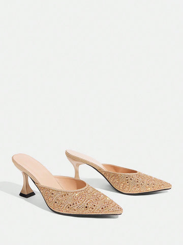 Women's Fashion Party Rhinestone Decor High Heel Pumps Women's Fashion Party Rhinestone Decor High Heel Pumps