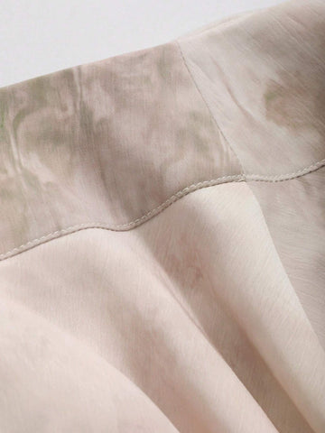 DAZY Women 2-Piece Chiffon Printed Sleeveless Top And A-Line Skirt Set DAZY Women 2-Piece Chiffon Printed Sleeveless Top And A-Line Skirt Set