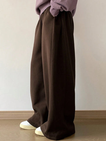 DAZY Women Solid Color Front Tie Pocket Simple Casual Pants, Daily Wear DAZY Women Solid Color Front Tie Pocket Simple Casual Pants, Daily Wear