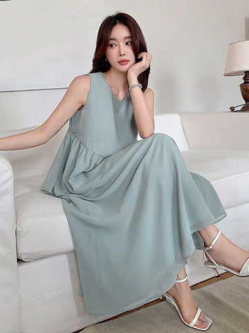 DAZY Women's Fashionable Patchwork Top And Skirt Set DAZY Women's Fashionable Patchwork Top And Skirt Set