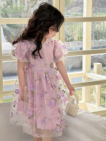 DAZY Young Girl Casual Dress, Fall Collection Floral DAZY Young Girl Casual Dress, Fall Collection Floral