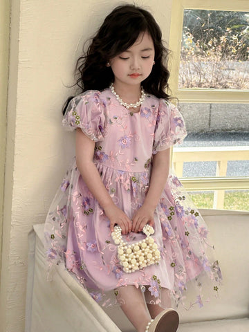 DAZY Young Girl Casual Dress, Fall Collection Floral DAZY Young Girl Casual Dress, Fall Collection Floral