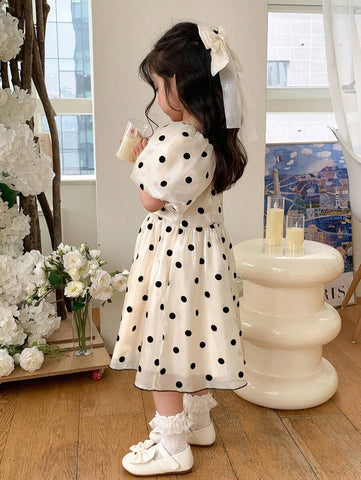 DAZY Young Girl Simple Fashion Casual Daily Short Sleeve Dress DAZY Young Girl Simple Fashion Casual Daily Short Sleeve Dress