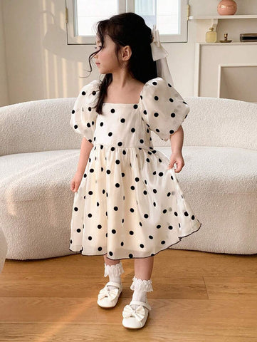 DAZY Young Girl Simple Fashion Casual Daily Short Sleeve Dress DAZY Young Girl Simple Fashion Casual Daily Short Sleeve Dress