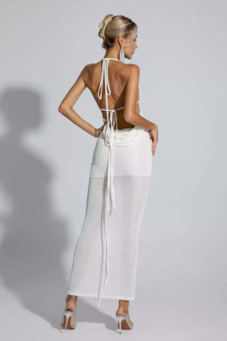 Daphne White Maxi Dress Daphne White Maxi Dress