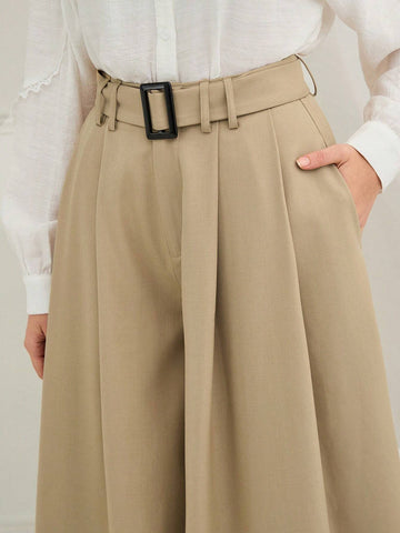 Enchnt Winter Romantic Women's Casual Solid Large Wide Leg Pants,For Christmas Party&Romantic Dinner Dates,Versatile For Everyday Use Enchnt Winter Romantic Women's Casual Solid Large Wide Leg Pants,For Christmas Party&Romantic Dinner Dates,Versatile For Everyday Use
