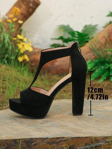 European And American Fashion Thick Heels Sandals Women European And American Fashion Thick Heels Sandals Women