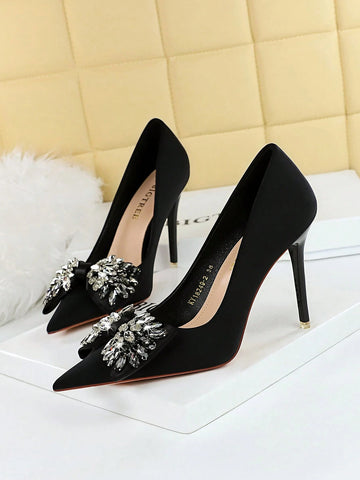 European And American Style Party High Heels For Women With Ultra High Thin Heels, Shallow Mouth European And American Style Party High Heels For Women With Ultra High Thin Heels, Shallow Mouth