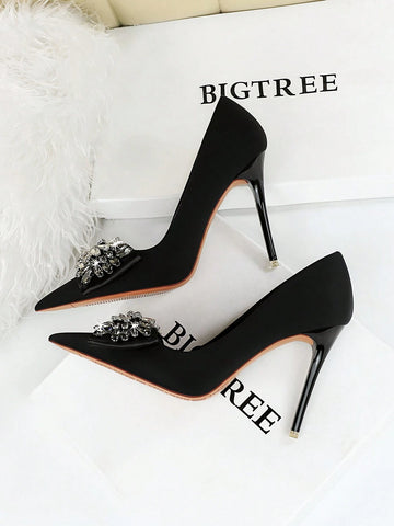 European And American Style Party High Heels For Women With Ultra High Thin Heels, Shallow Mouth European And American Style Party High Heels For Women With Ultra High Thin Heels, Shallow Mouth