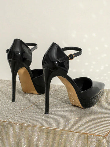 European & American Extreme High Heel Sexy Nightclub Hollow Shoes European & American Extreme High Heel Sexy Nightclub Hollow Shoes