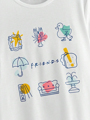 Women's Casual Loose Crew Neck Short Sleeve T-Shirt, Summer,Graphic Tee Women's Casual Loose Crew Neck Short Sleeve T-Shirt, Summer,Graphic Tee