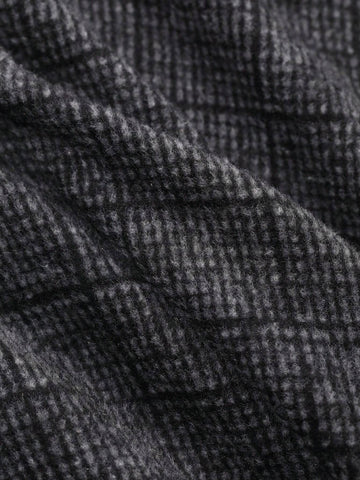 FRIFUL Women's Autumn/Winter Textured Plaid A-Line Skirt FRIFUL Women's Autumn/Winter Textured Plaid A-Line Skirt