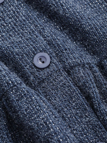 FRIFUL Women's Casual Glitter Ruffled Hem Blouse, Spring & Fall FRIFUL Women's Casual Glitter Ruffled Hem Blouse, Spring & Fall