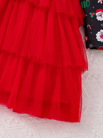 Girls Autumn Long Sleeve Princess Dress, Spring/Autumn Cake Layer Tutu Puff Dress, Suitable For Birthday Gift, Party And Vacation Girls Autumn Long Sleeve Princess Dress, Spring/Autumn Cake Layer Tutu Puff Dress, Suitable For Birthday Gift, Party And Vacation