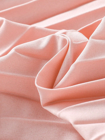 Girls Elegant White Textured Puff Sleeve Knit Top And Pink Pleated Skirt Dress With Belt, Suitable For Daily, Commuting, Vacation, Casual, Long Sleeve Dress Girls Elegant White Textured Puff Sleeve Knit Top And Pink Pleated Skirt Dress With Belt, Suitable For Daily, Commuting, Vacation, Casual, Long Sleeve Dress