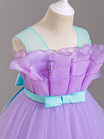 Girls Princess Dress, Christmas Performance Costume, Birthday Party Flower Girl Dress Girls Princess Dress, Christmas Performance Costume, Birthday Party Flower Girl Dress