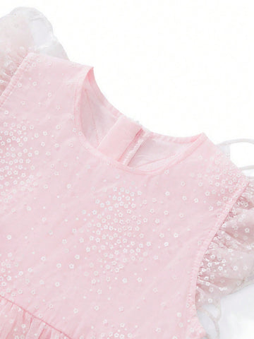 Girls' (Small) Butterfly Print Sundress, Summer Girls' (Small) Butterfly Print Sundress, Summer