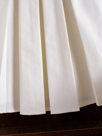 Girls Small Size Apricot Sleeveless Dress With Big Bow, Simple & Elegant Children Formal Dress, Summer Design Girls Small Size Apricot Sleeveless Dress With Big Bow, Simple & Elegant Children Formal Dress, Summer Design