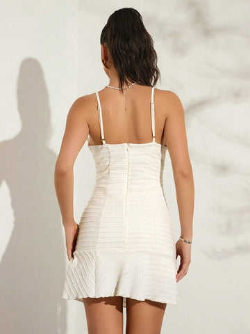 Glamine Summer Women's Spaghetti Strap Mini Dress - K-POP Style Sexy Vacation Outfit, Perfect Valentine's Day Dress For Beach Holidays, Parties, And College Students Outfit Glamine Summer Women's Spaghetti Strap Mini Dress - K-POP Style Sexy Vacation Outfit, Perfect Valentine's Day Dress For Beach Holidays, Parties, And College Students Outfit