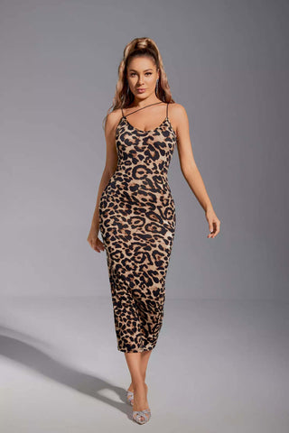 Kailani Leopard Bodycon Dress Kailani Leopard Bodycon Dress