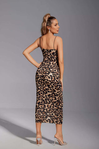 Kailani Leopard Bodycon Dress Kailani Leopard Bodycon Dress