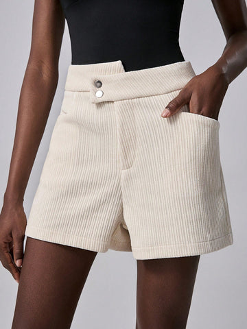 Lumivelle Women's High Waist Wide Leg Lounge Shorts In Soft Chenille Fabric Lumivelle Women's High Waist Wide Leg Lounge Shorts In Soft Chenille Fabric