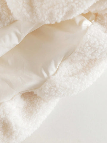 Young Girls Cute Big Bow Floral Sleeveless Fleece Dress, Autumn/Winter Young Girls Cute Big Bow Floral Sleeveless Fleece Dress, Autumn/Winter