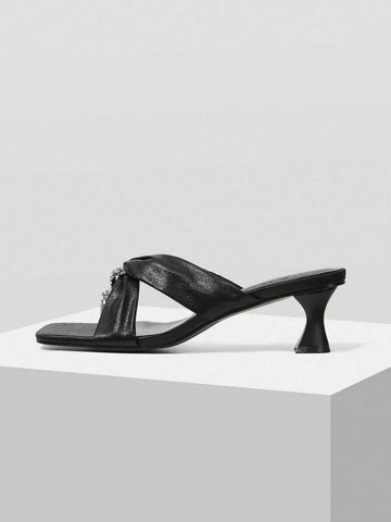 MOTF PREMIUM FASHIONABLE LADIES CONTRAST SEQUIN THONG HIGH HEEL MOTF PREMIUM FASHIONABLE LADIES CONTRAST SEQUIN THONG HIGH HEEL