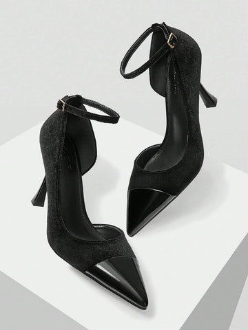 MOTF PREMIUM FASHIONABLE POINTED TOE HIGH HEEL PATCHWORK PUMPS MOTF PREMIUM FASHIONABLE POINTED TOE HIGH HEEL PATCHWORK PUMPS