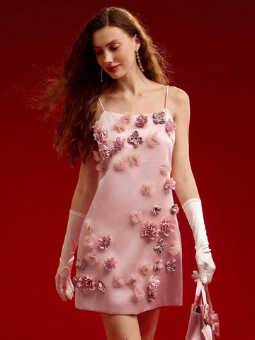 MOTF PREMIUM FLORAL APPLIQUED CAMI DRESS,VALENTINE'S DAY OUTFIT MOTF PREMIUM FLORAL APPLIQUED CAMI DRESS,VALENTINE'S DAY OUTFIT