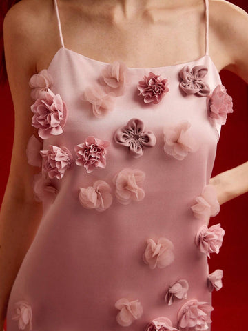 MOTF PREMIUM FLORAL APPLIQUED CAMI DRESS,VALENTINE'S DAY OUTFIT MOTF PREMIUM FLORAL APPLIQUED CAMI DRESS,VALENTINE'S DAY OUTFIT